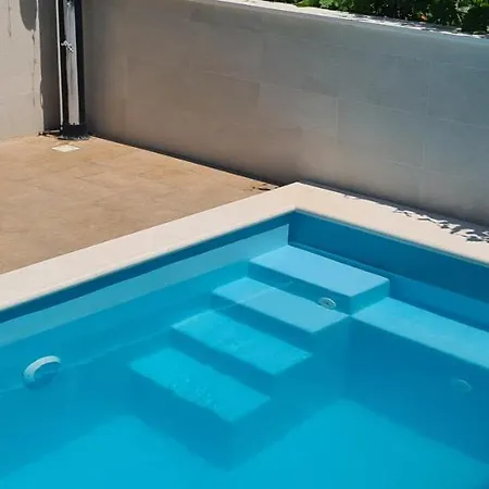 Apartments Villa Natali - Heating Pool Trogir Exterior photo